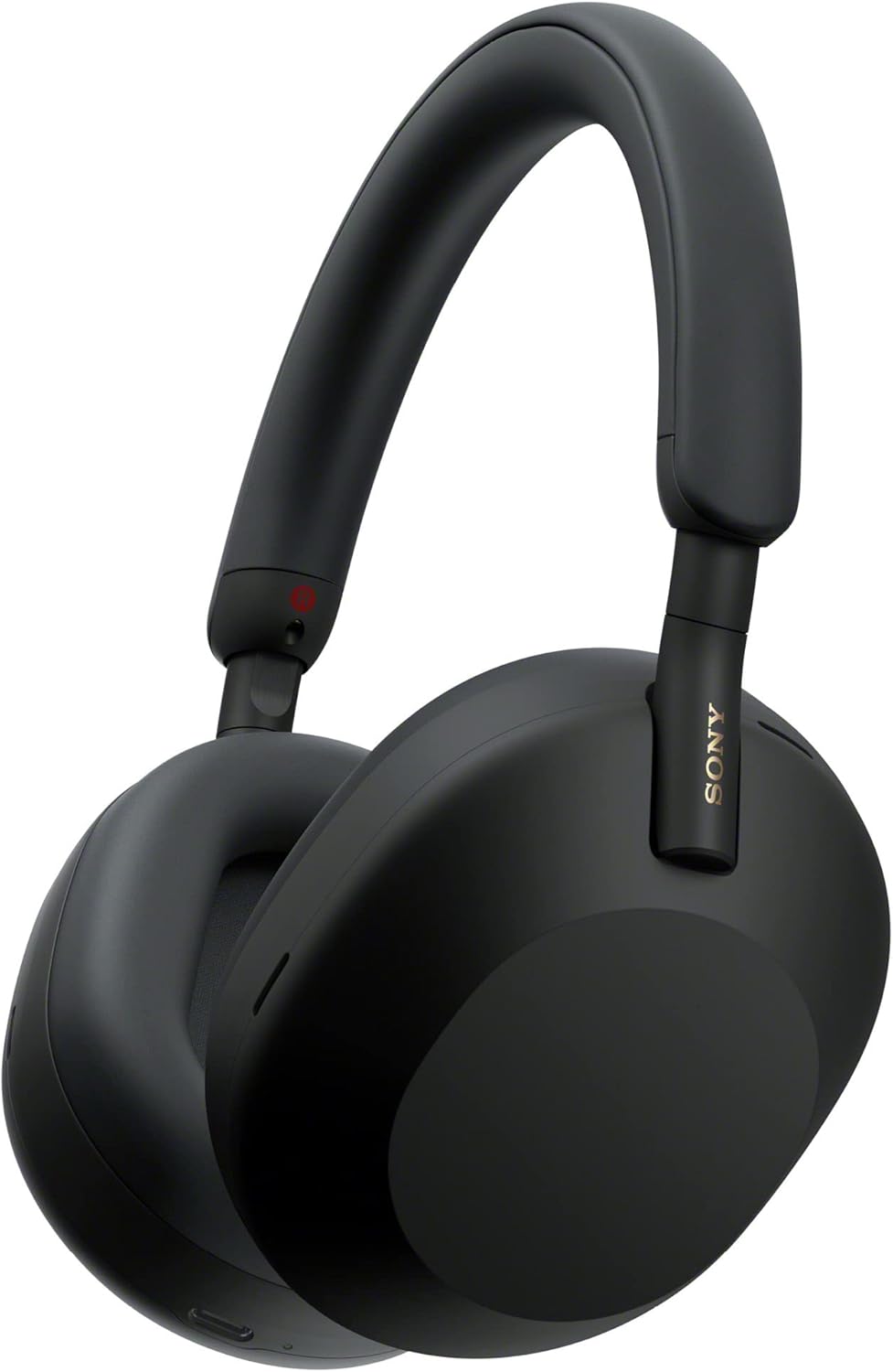 Sony WH-1000XM5 over-ear headphones in black