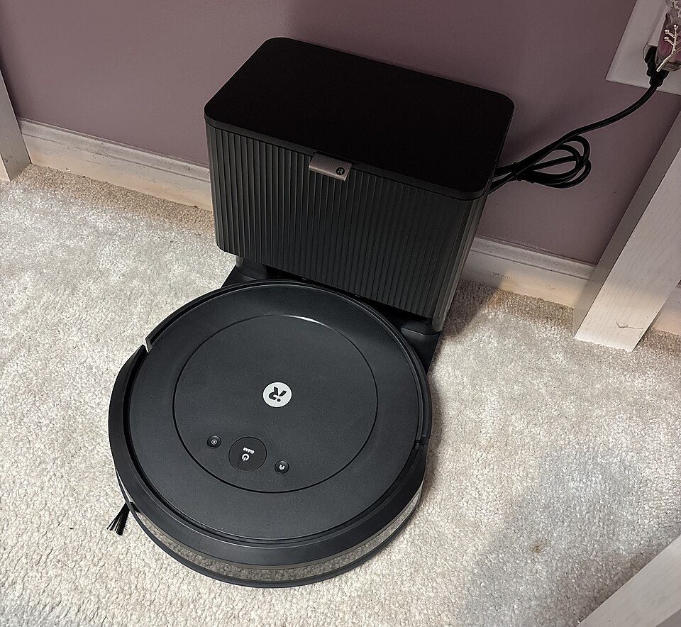 iRobot Roomba j7 Plus robot vacuum with self-emptying base